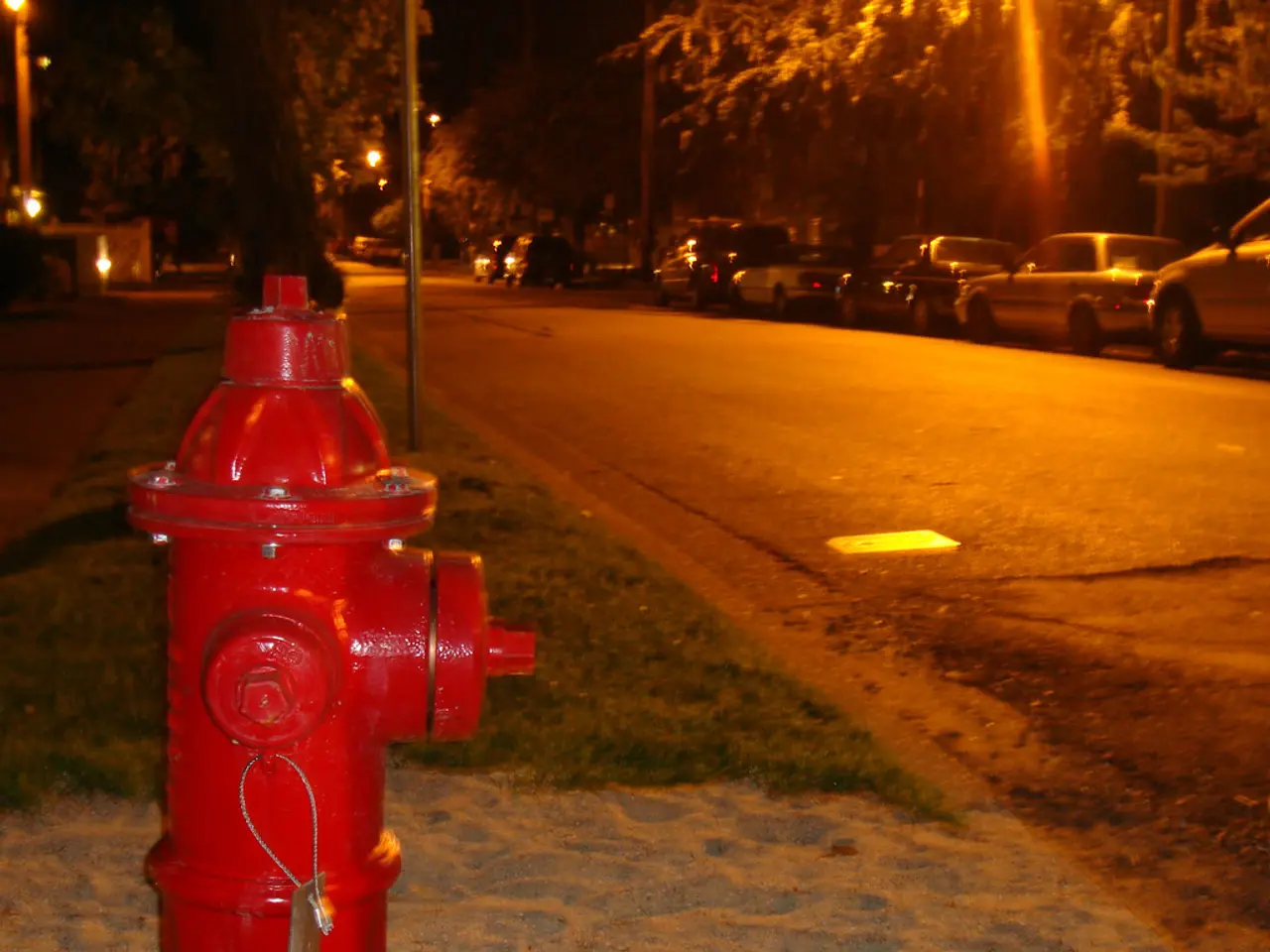 Auto incendiata sulla Rönneburger Straße, con la Porsche come veicolo interessato