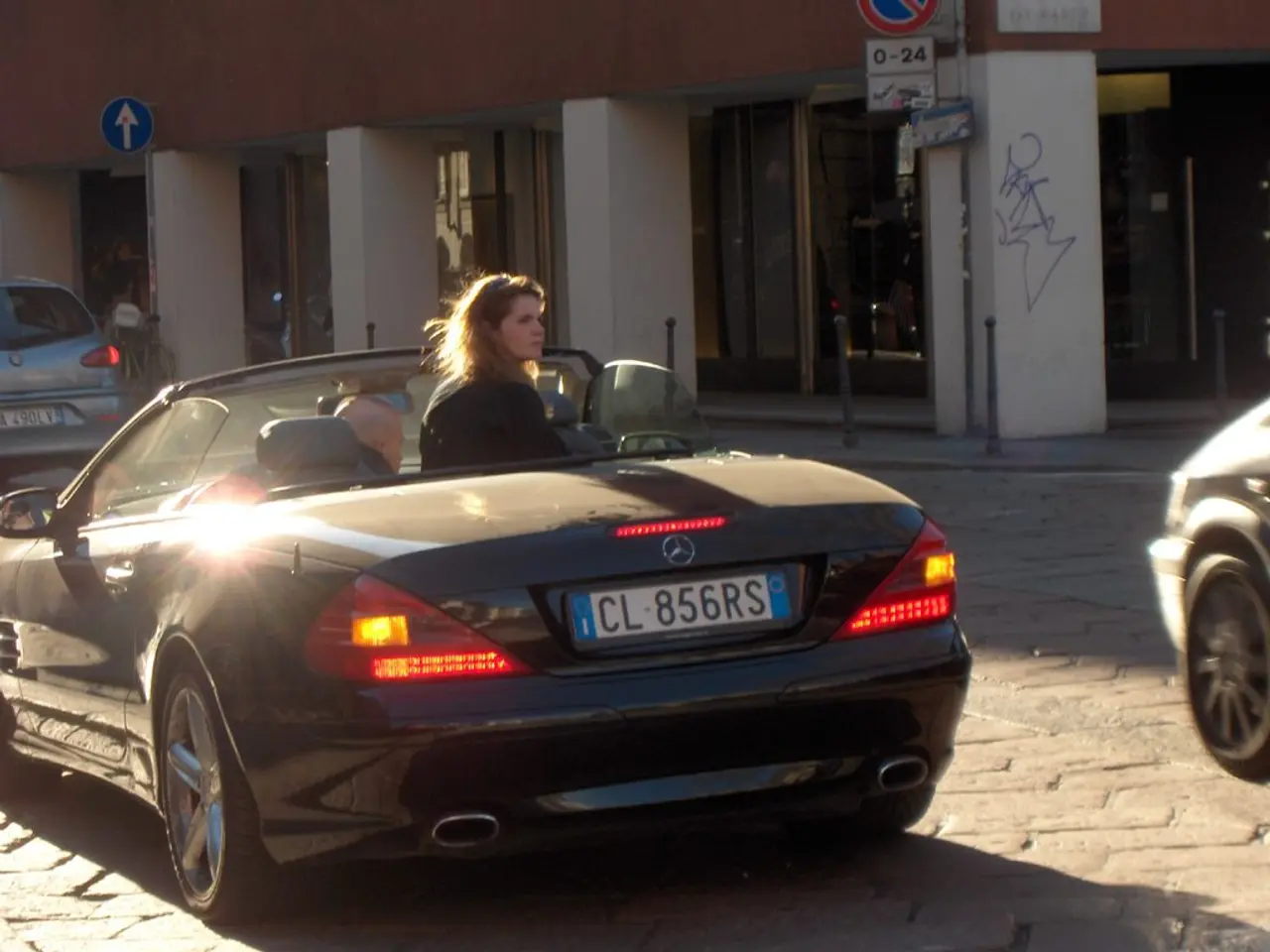 Automobile elettrica battezzata in onore dell'operatore dei freni, André Marques, dal suo...