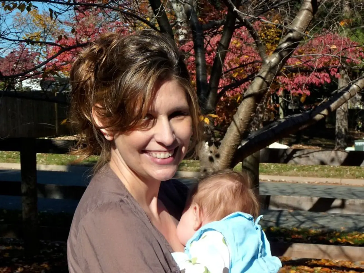 Rilassata e rinsavita, questa madre Angelo celebra la ripresa