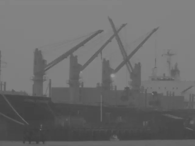 Navio da crociera Disney attracca al porto di Mukran