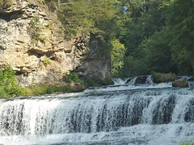 Fiumi si dividono a causa di antichi processi geologici rivelati