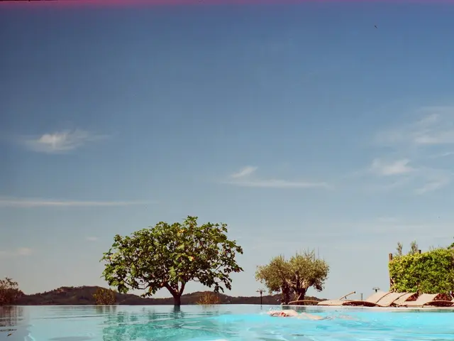 Il lago Karlsruher Baggersee √® stato reso accessibile dopo l'espansione.