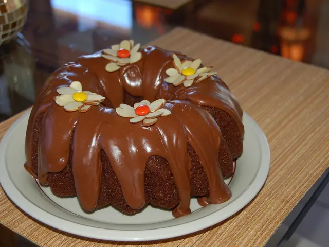 Delizioso, morbido e privo di glutine Ube Mochi Sponge Cake