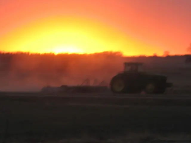 Attrezzatura agricola in azione: trattore Case IH Farmall 105U con capacità di carico rapido...