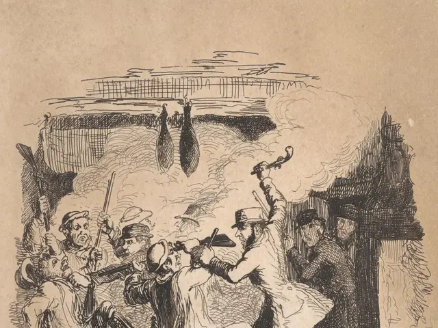 L'immagine mostra un gruppo di giocatori che attaccano i lettori, rappresentati in un foglio con un...