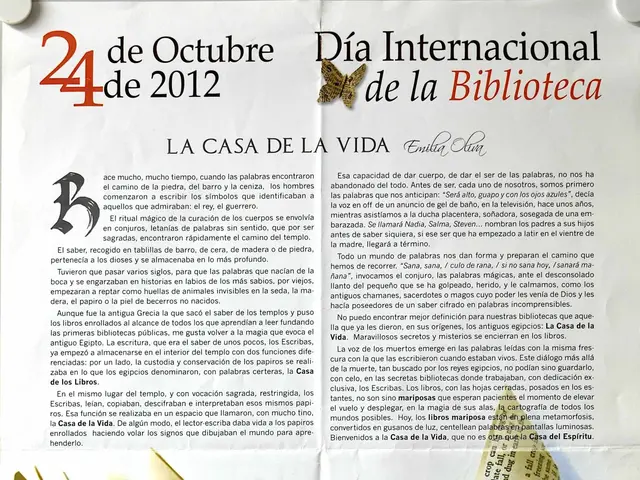 L'immagine mostra un manifesto per il Giornata Internazionale della Biblioteca del 24 ottobre 2012....