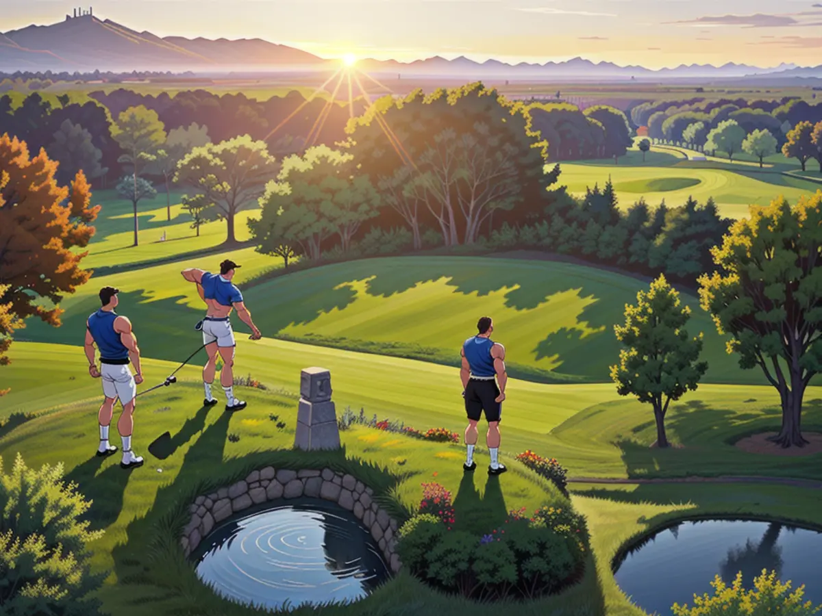 Il campo da golf Eagle Falls, situato al Fantasy Springs Resort Casino nella California...