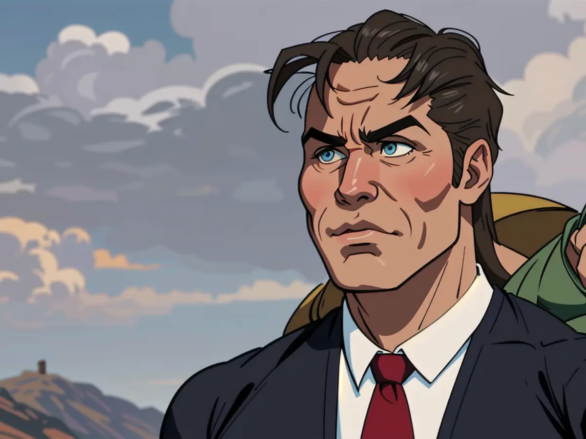 Andy Sanborn, raffigurato nell'immagine qui sopra, ha difficoltà persistenti nel tentativo di...