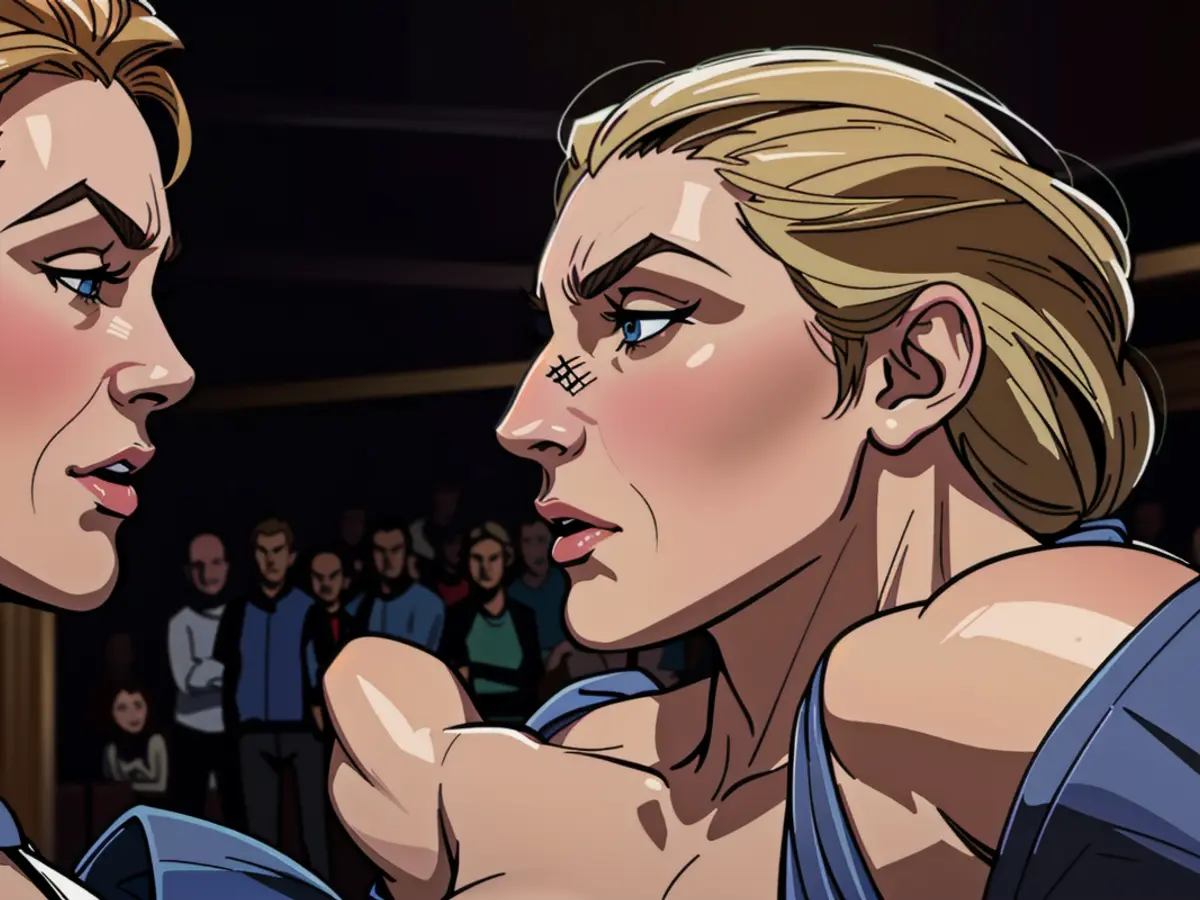 Per un breve momento durante la sera di sabato a Caesars Palace, il flusso musicale di Adele si è...