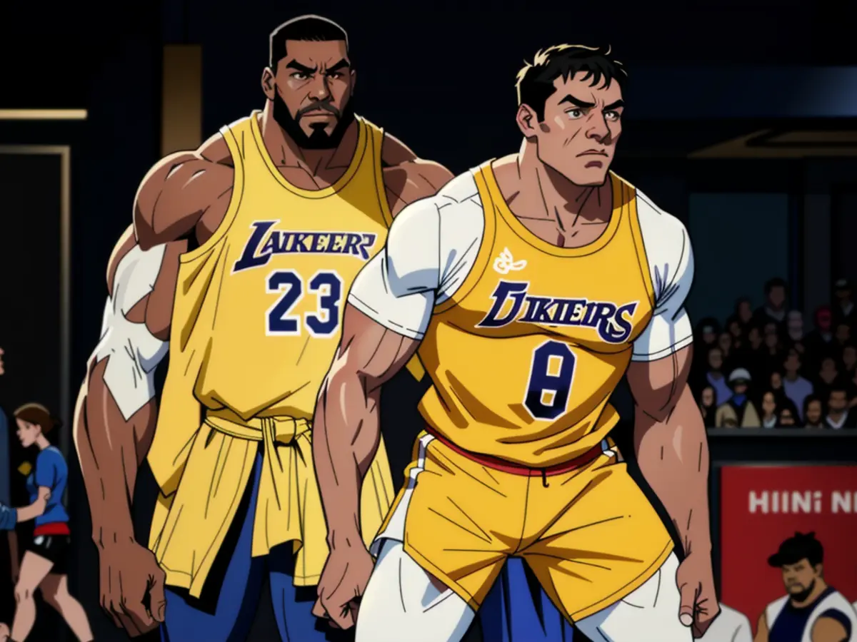 LeBron James e suo figlio Bronny sono diventati la prima coppia di padre e figlio a condividere il...