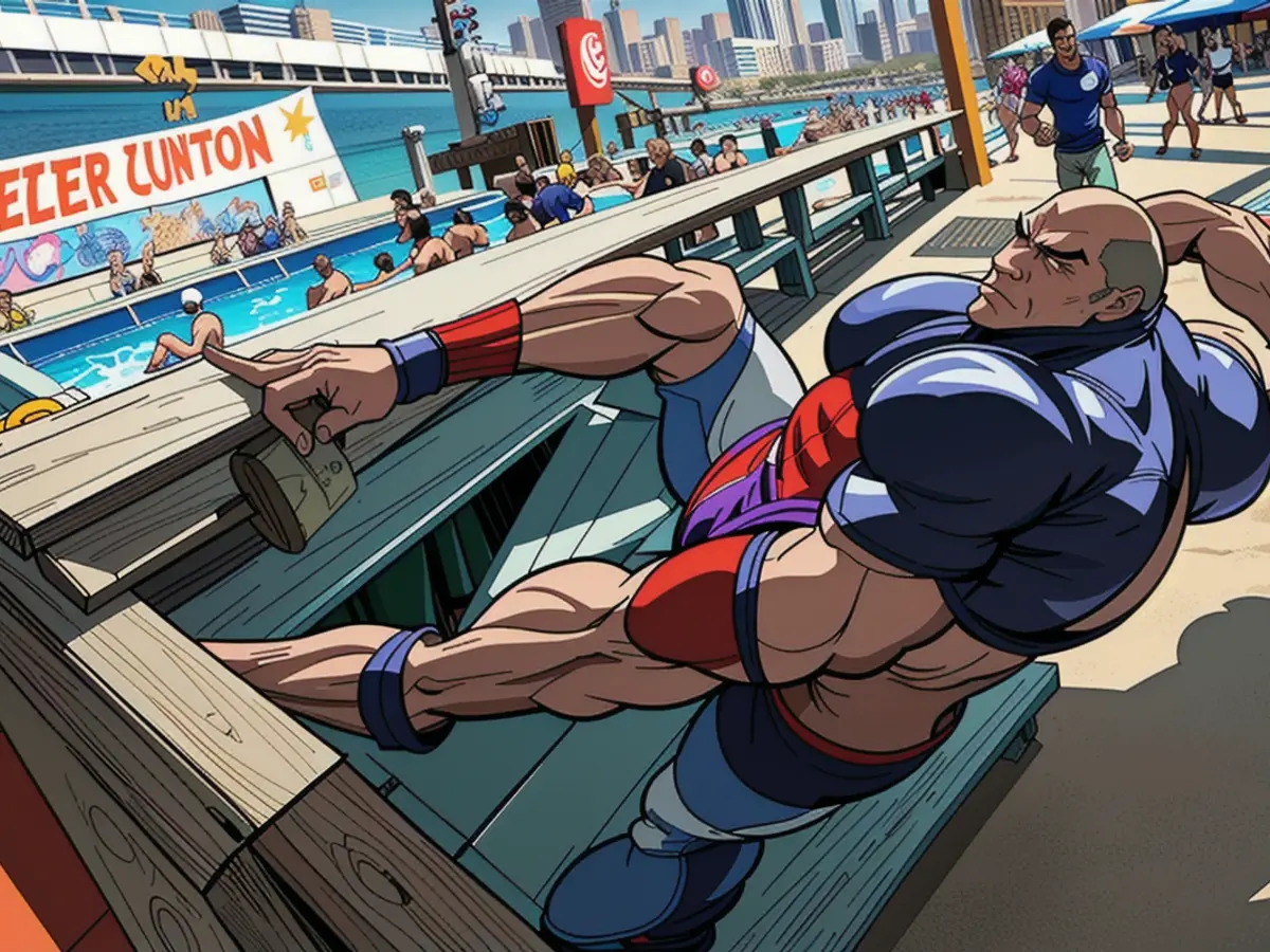 La discoteca Roller Boogie Palace di Flipper coprirà temporaneamente un'area di 3.250 metri quadrati di Tao Beach al Venetian con un pavimento temporaneo in poliestere, attenuando il boogie e diffondendo allegre canzoni funky fino alla fine del mondo.