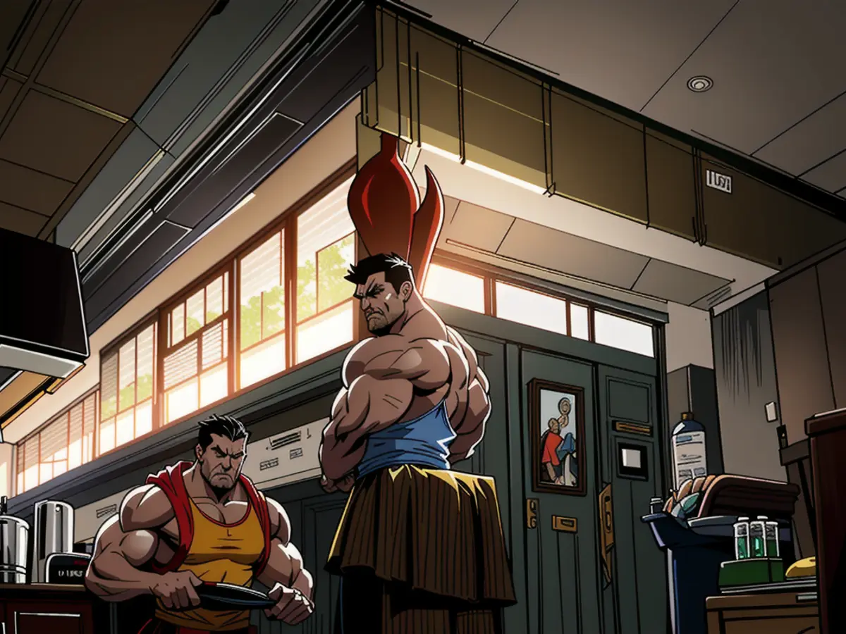 La mensa per i dipendenti di Bellagio, nota come Mangia, ha avuto la sua sezione di...