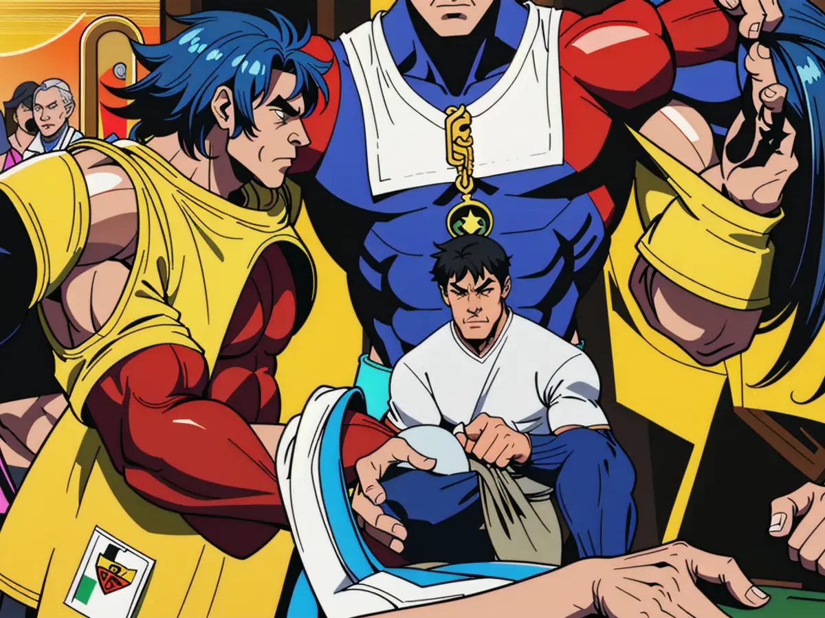 Gli utenti scambiano le carte NFT di Sorare, come mostrato sopra, per costruire squadre che possono...