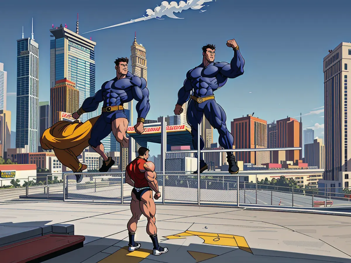 I lavoratori stanno smantellando il sito che precedentemente ospitava i negozi del Cable Center...