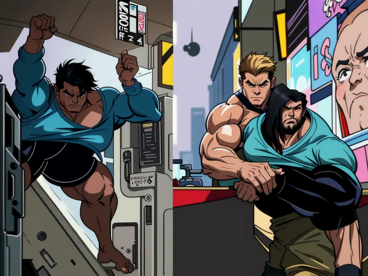 Immagini del sospetto ricercato per un incidente di sparatoria vicino alla Strip di Las Vegas,...