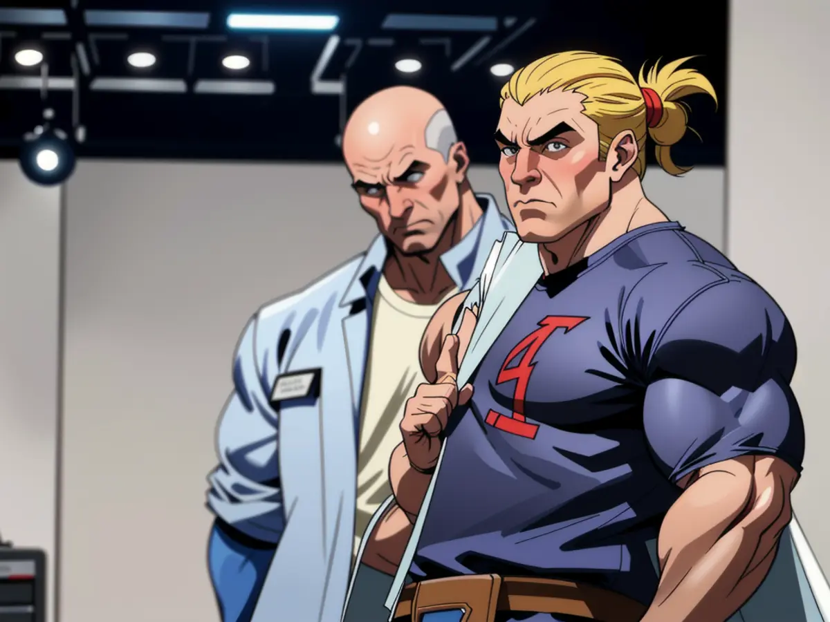 Duane ‘Keffe D’ Davis, rappresentato in aula, è affiancato dal suo avvocato, Carl Arnold