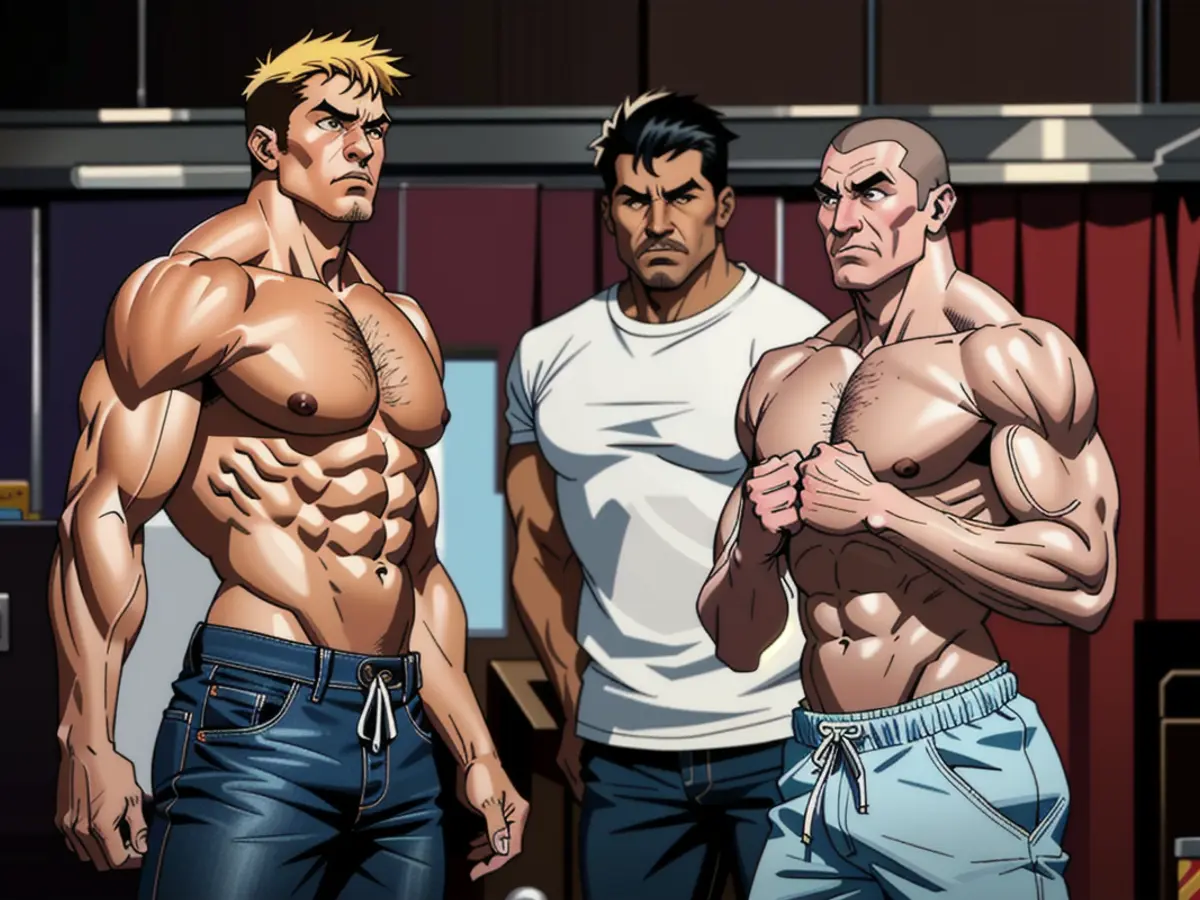 I rivali del pugilato Floyd Schofield e Daniel Rosas si preparano per il loro prossimo incontro,...