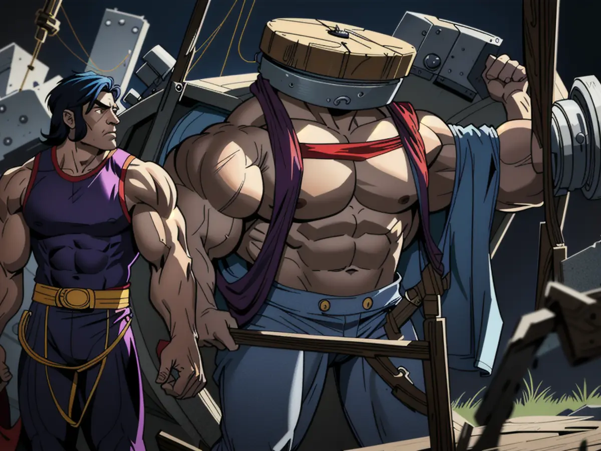 Minacciando di uccidere un individuo sconosciuto, forse aiutato da risorse naturali e da una donna,...